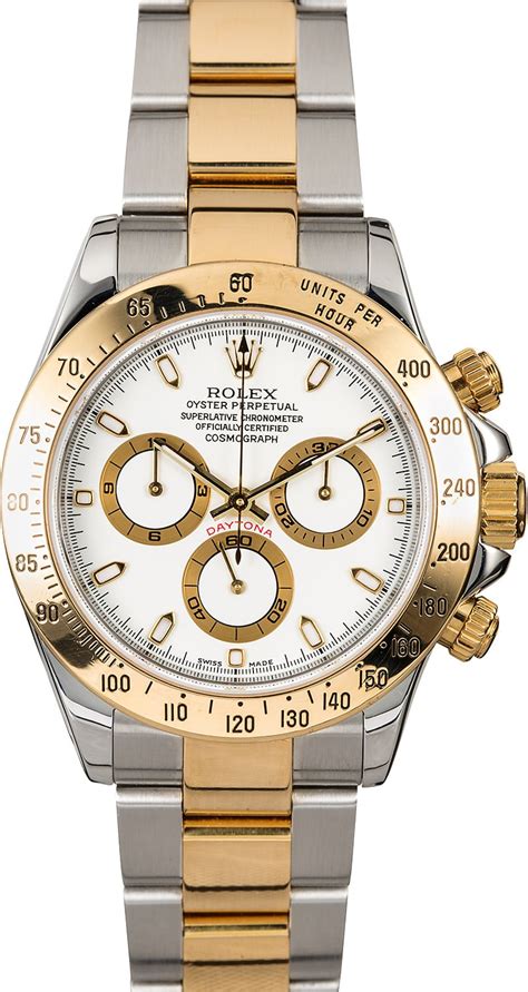 daytona rolex white face